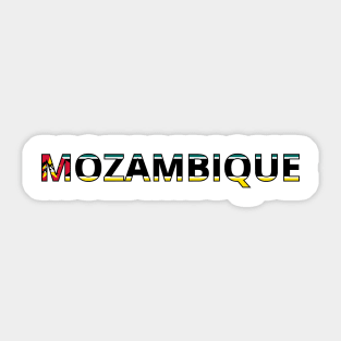 Drapeau Mozambique Sticker